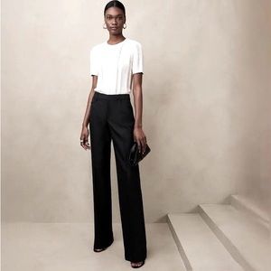 Banana Republic Lido Wide Leg Pant (2 Tall)